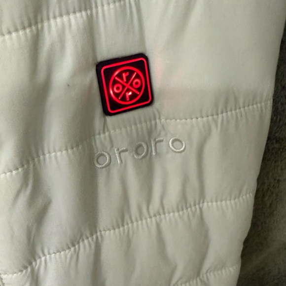 Women's Heated Vest - white size small - Picture 4 of 16